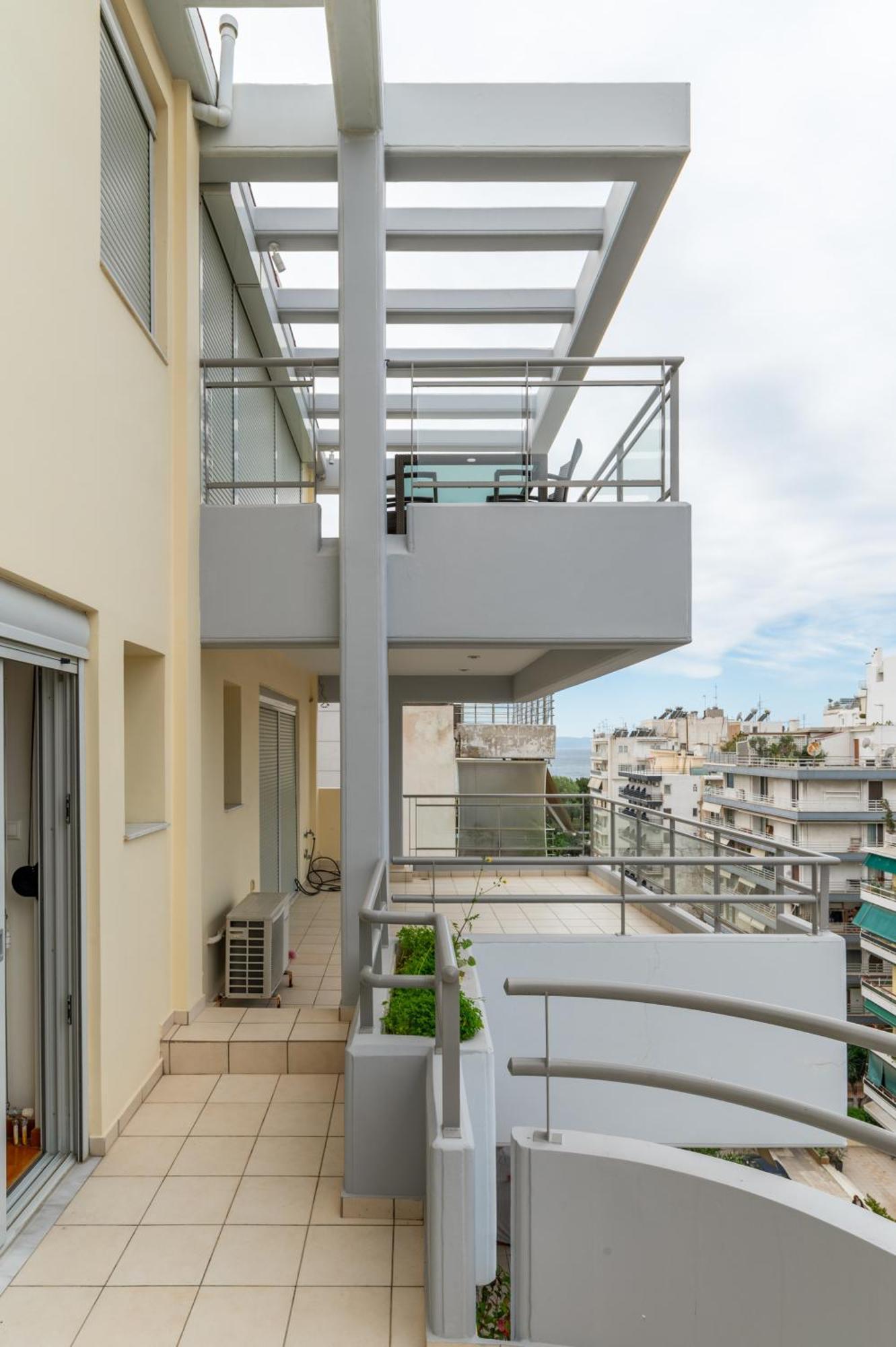 Elvita Athens Sea View Maisonette Eksteriør billede